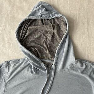 Vince double layer long sleeve hoodie t-shirt